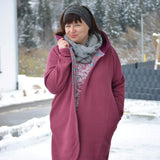 Schnittmuster Sweatmantel SUMARE (XXS-3XL) : - Sewando