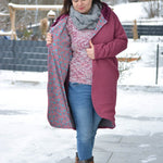 Schnittmuster Sweatmantel SUMARE (XXS-3XL) : - Sewando