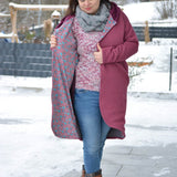 Schnittmuster Sweatmantel SUMARE (XXS-3XL) : - Sewando