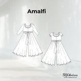 Schnittmuster Damen Overall Amalfi Gr. 34–54 für Nähanfänger
