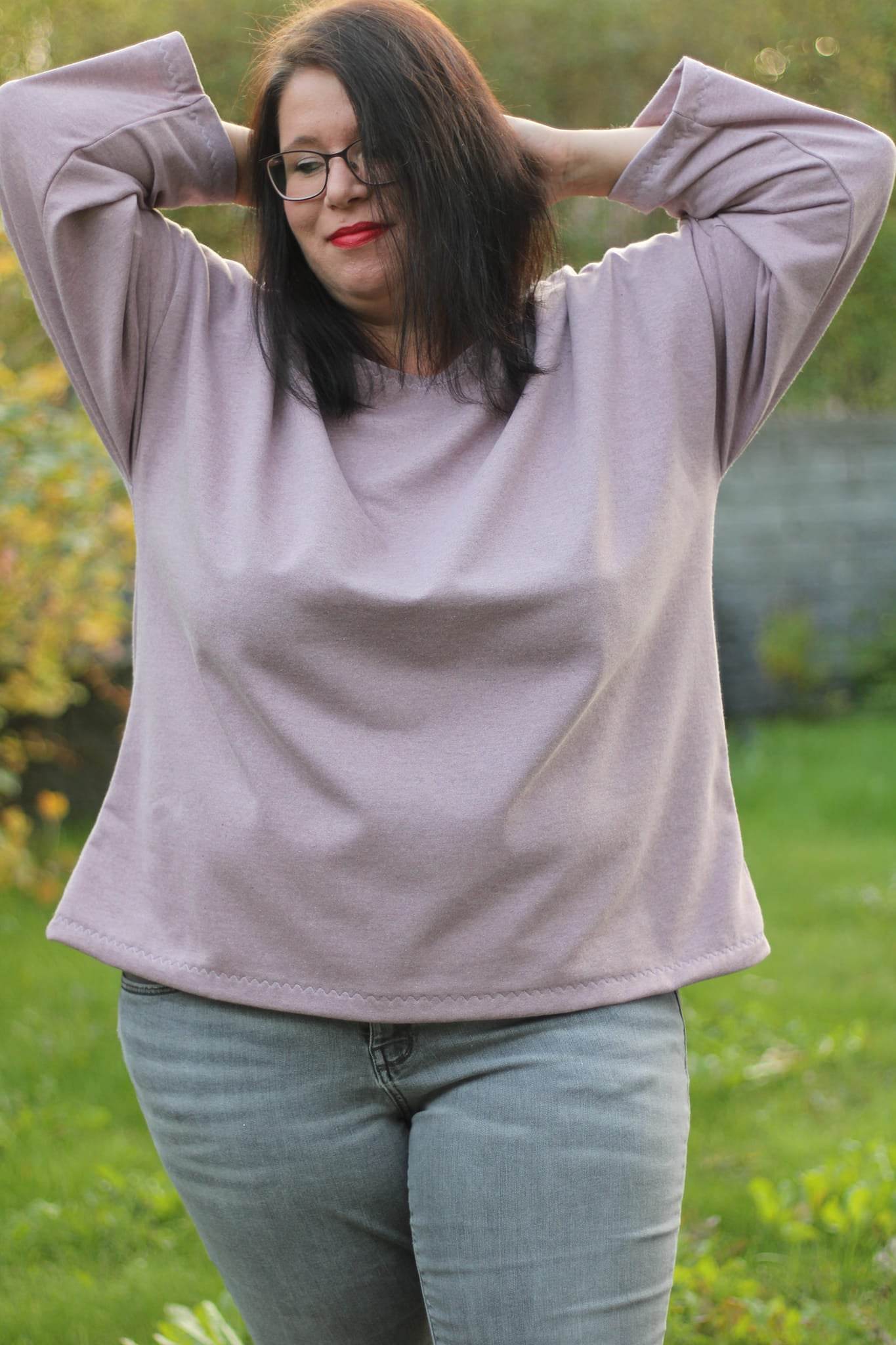 Schnittmuster oversize Sweater ACEDIA II (32-56) : - Sewando