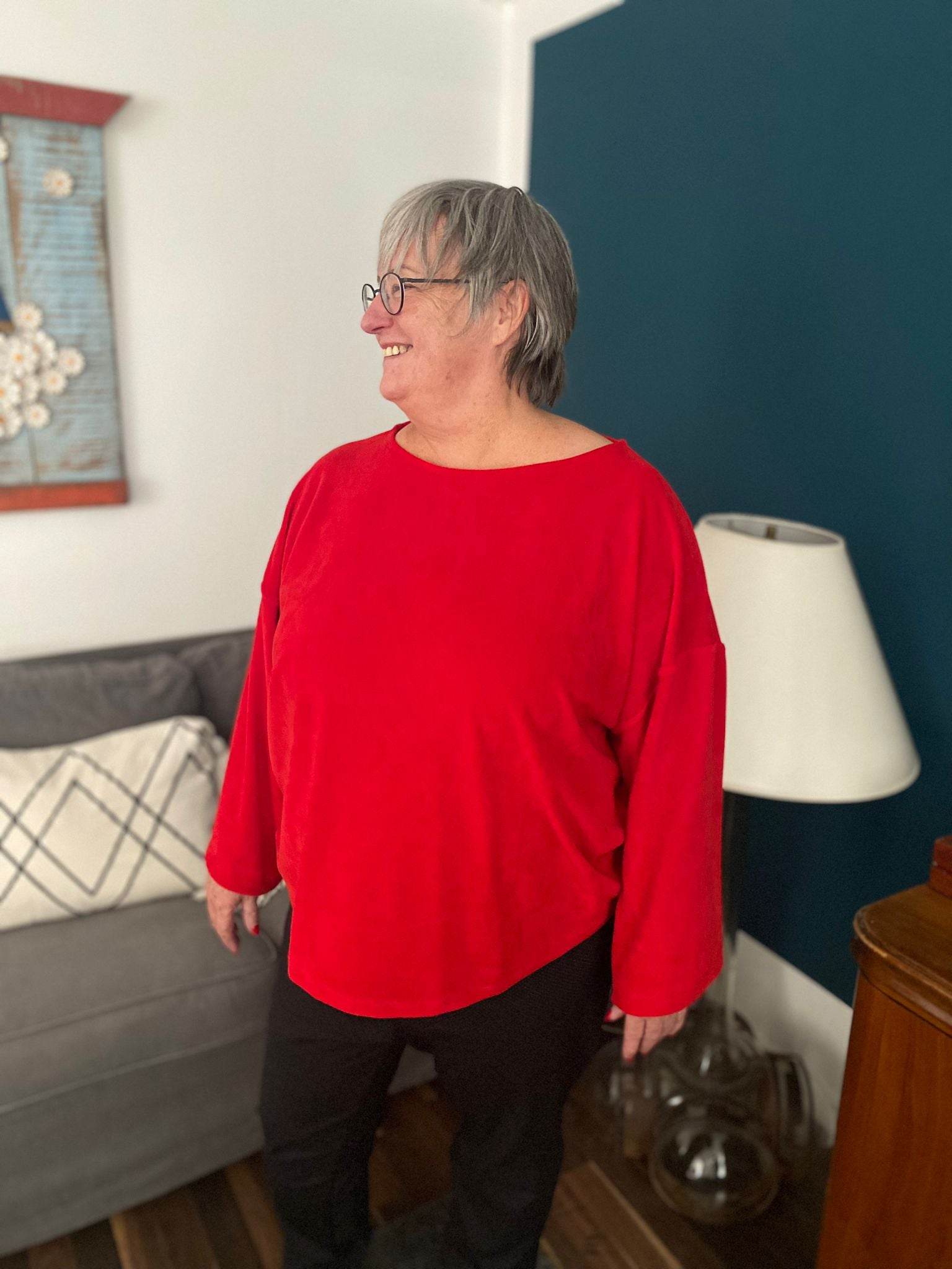 Schnittmuster oversize Sweater ACEDIA II (32-56) : - Sewando