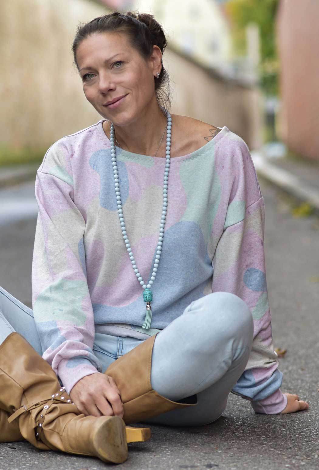 Schnittmuster oversize Sweater ACEDIA II (32-56) : - Sewando
