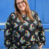 Schnittmuster oversize Sweater ACEDIA II (32-56) : - Sewando