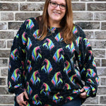 Schnittmuster oversize Sweater ACEDIA II (32-56) : - Sewando