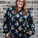 Schnittmuster oversize Sweater ACEDIA II (32-56) : - Sewando