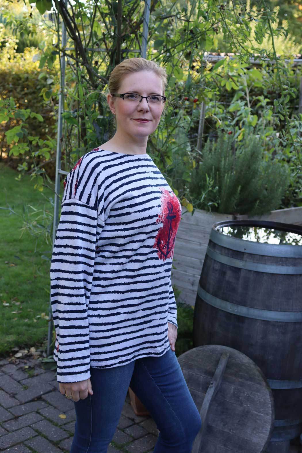 Schnittmuster oversize Sweater ACEDIA II (32-56) : - Sewando