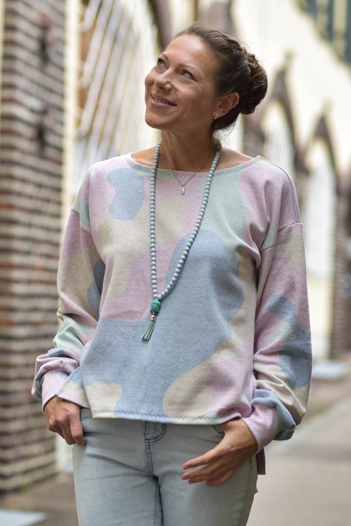 Schnittmuster oversize Sweater ACEDIA II (32-56) : - Sewando