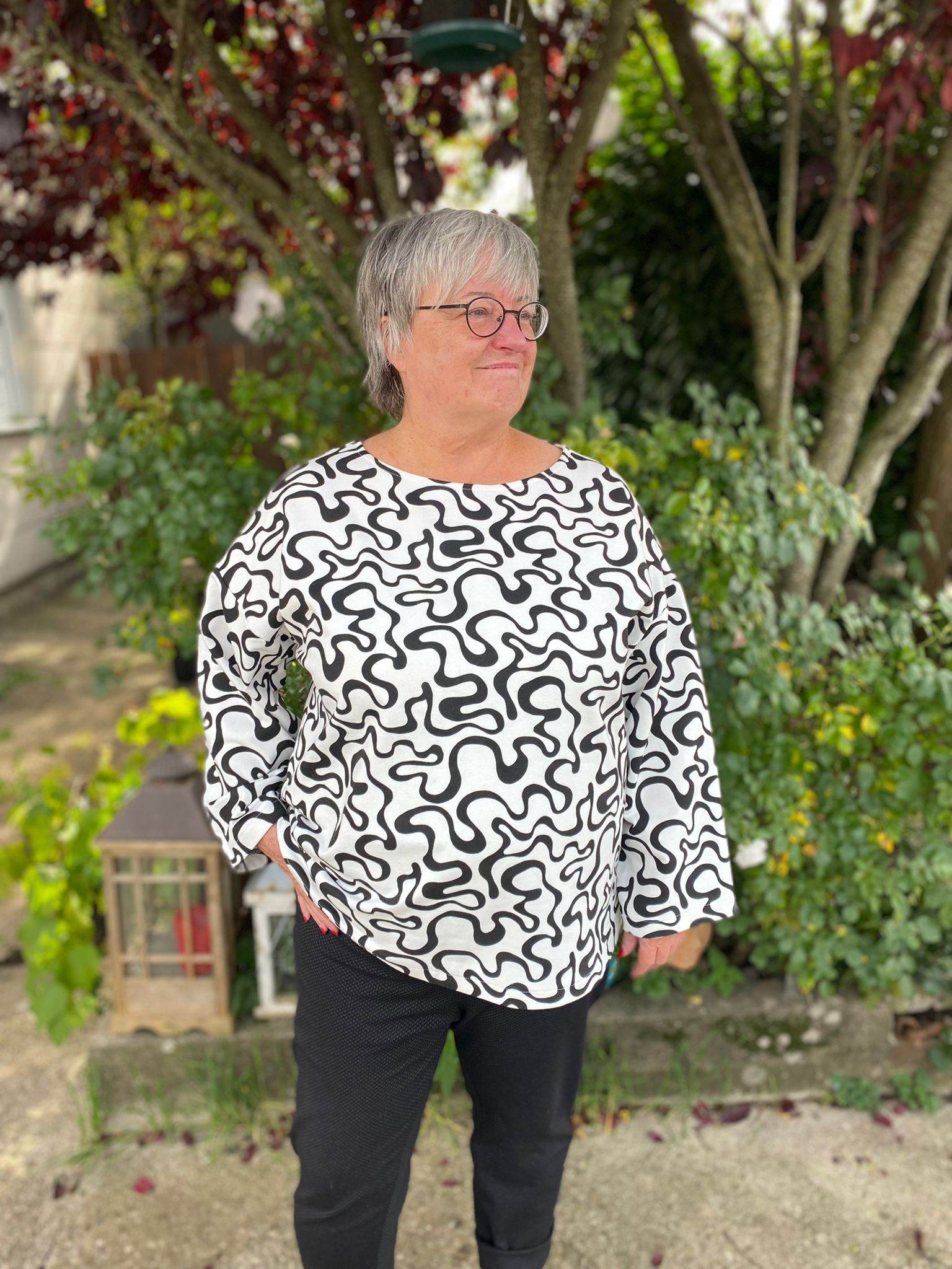 Schnittmuster oversize Sweater ACEDIA II (32-56) : - Sewando