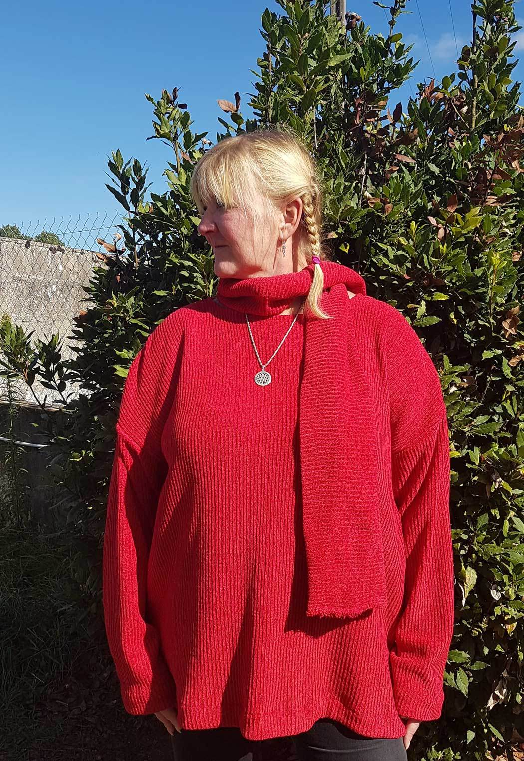 Schnittmuster oversize Sweater ACEDIA II (32-56) : - Sewando