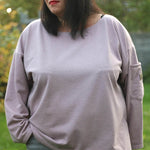 Schnittmuster oversize Sweater ACEDIA II (32-56) : - Sewando
