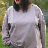 Schnittmuster oversize Sweater ACEDIA II (32-56) : - Sewando