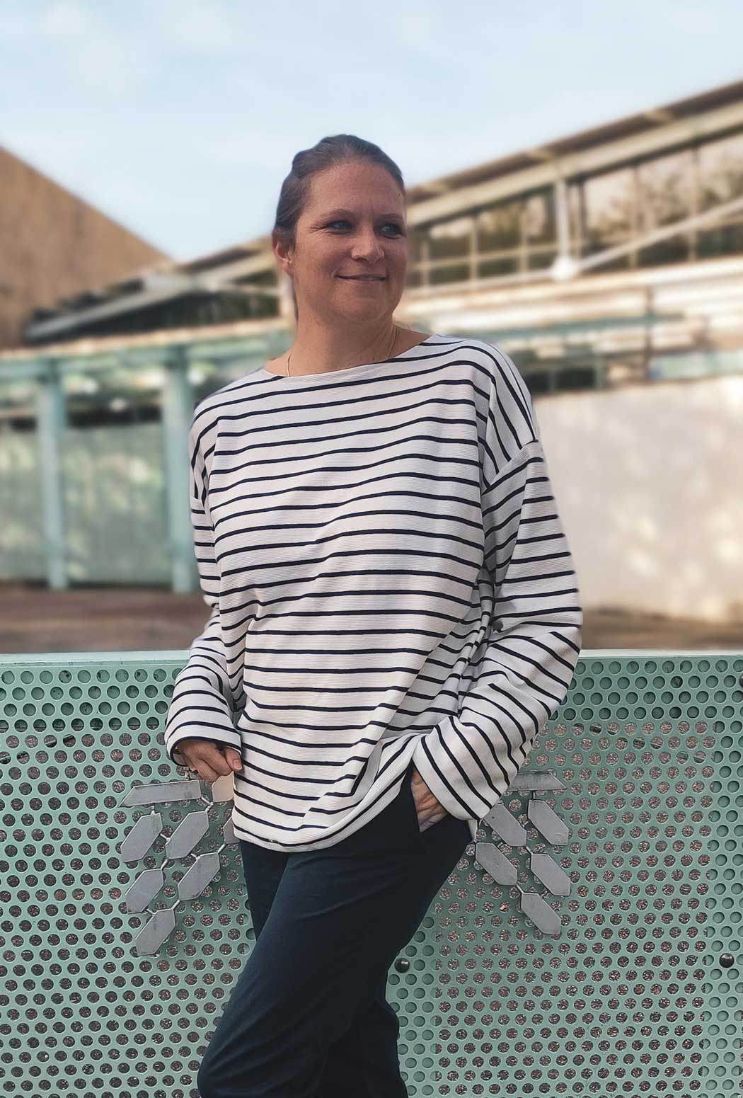 Schnittmuster oversize Sweater ACEDIA II (32-56) : - Sewando