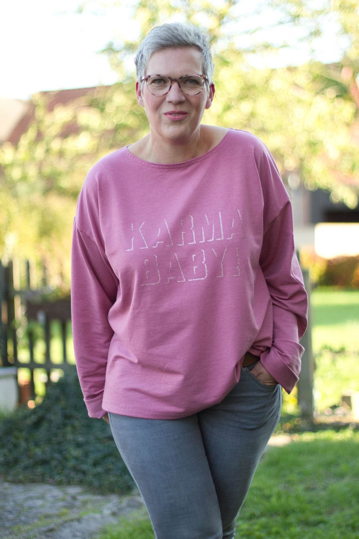 Schnittmuster oversize Sweater ACEDIA II (32-56) : - Sewando
