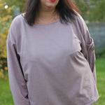 Schnittmuster oversize Sweater ACEDIA II (32-56) : - Sewando
