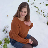 Schnittmuster Pullover "Engel im Schnee" Damen Gr. 32 - 54
