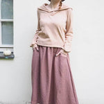 Schnittmuster Pullover mit Kapuzenkragen ACEROLA (34-58) : - Sewando