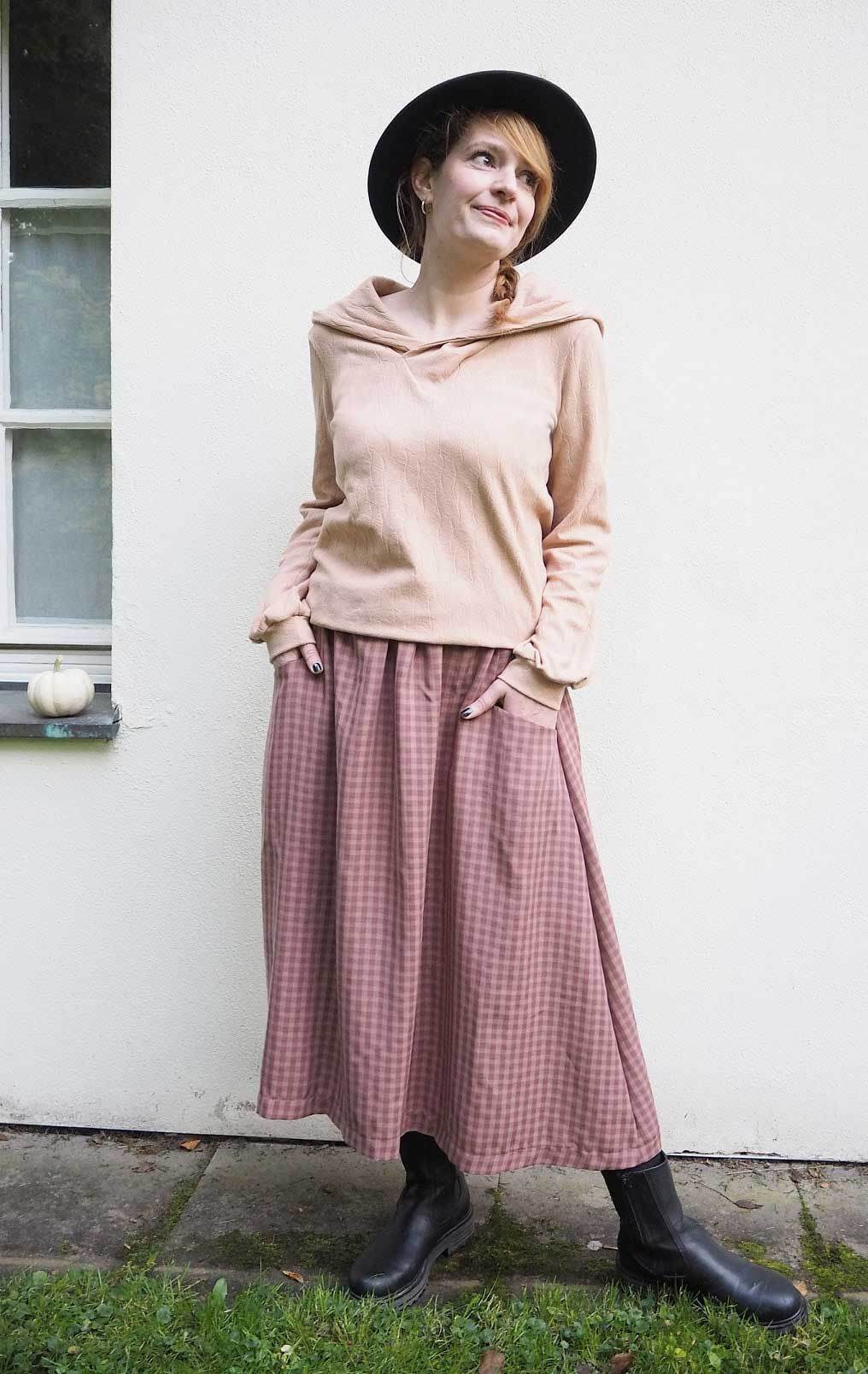 Schnittmuster Pullover mit Kapuzenkragen ACEROLA (34-58) : - Sewando