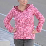 Schnittmuster Pullover mit Kapuzenkragen ACEROLA (34-58) : - Sewando