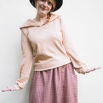 Schnittmuster Pullover mit Kapuzenkragen ACEROLA (34-58) : - Sewando