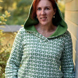 Schnittmuster Pullover mit Kapuzenkragen ACEROLA (34-58) : - Sewando