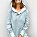 Schnittmuster Pullover mit Kapuzenkragen ACEROLA (34-58) : - Sewando