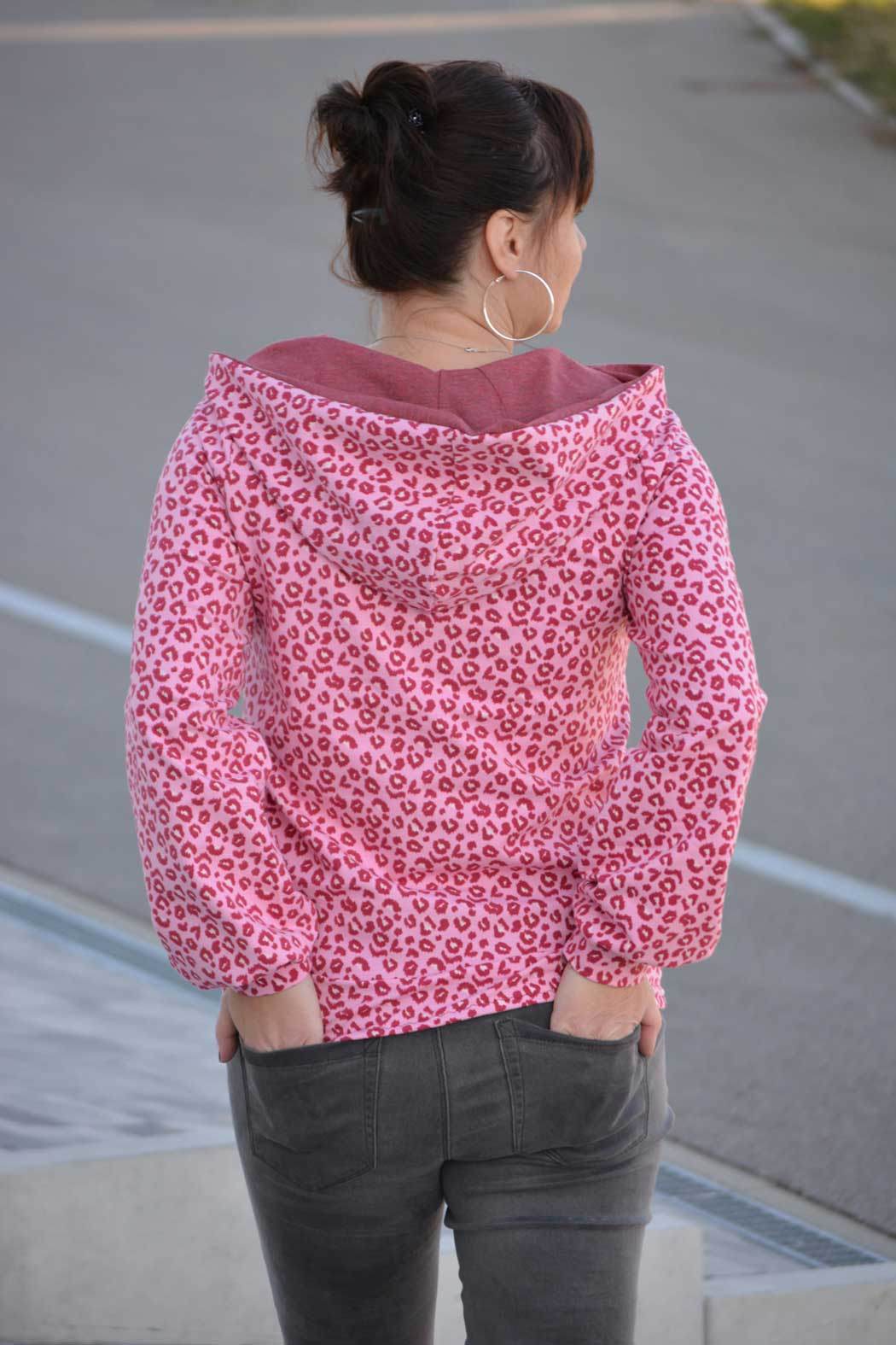 Schnittmuster Pullover mit Kapuzenkragen ACEROLA (34-58) : - Sewando