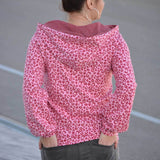 Schnittmuster Pullover mit Kapuzenkragen ACEROLA (34-58) : - Sewando