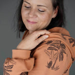 Schnittmuster Pullover mit Kapuzenkragen ACEROLA (34-58) : - Sewando
