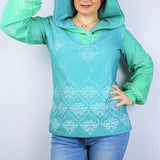 Schnittmuster Pullover mit Kapuzenkragen ACEROLA (34-58) : - Sewando