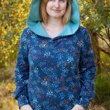 Schnittmuster Pullover mit Kapuzenkragen ACEROLA (34-58) : - Sewando
