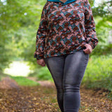 Schnittmuster Pullover mit Kapuzenkragen ACEROLA (34-58) : - Sewando