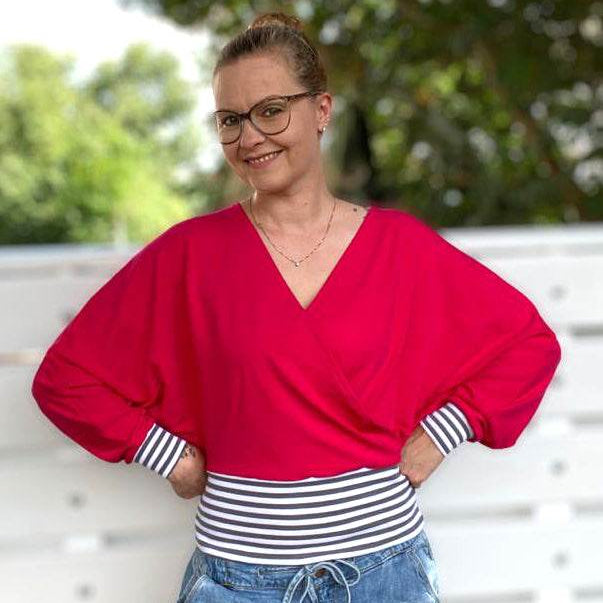 Schnittmuster Pullover mit Rückenausschnitt ACAI (34-56) - Sewando