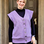 Schnittmuster Oversize Pullunder, Weste BRUNA (34-60) : - Sewando