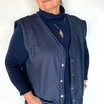Schnittmuster Oversize Pullunder, Weste BRUNA (34-60) : - Sewando