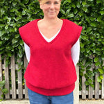 Schnittmuster Oversize Pullunder, Weste BRUNA (34-60) : - Sewando