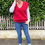Schnittmuster Oversize Pullunder, Weste BRUNA (34-60) : - Sewando