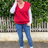 Schnittmuster Oversize Pullunder, Weste BRUNA (34-60) : - Sewando