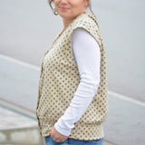 Schnittmuster Oversize Pullunder, Weste BRUNA (34-60) : - Sewando