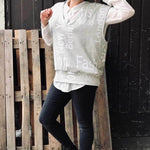 Schnittmuster Oversize Pullunder, Weste BRUNA (34-60) : - Sewando