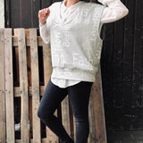 Schnittmuster Oversize Pullunder, Weste BRUNA (34-60) : - Sewando