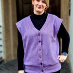 Schnittmuster Oversize Pullunder, Weste BRUNA (34-60) : - Sewando
