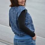 Schnittmuster Oversize Pullunder, Weste BRUNA (34-60) : - Sewando