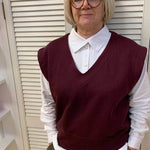 Schnittmuster Oversize Pullunder, Weste BRUNA (34-60) : - Sewando