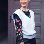 Schnittmuster Oversize Pullunder, Weste BRUNA (34-60) : - Sewando