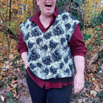Schnittmuster Oversize Pullunder, Weste BRUNA (34-60) : - Sewando