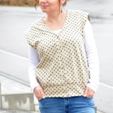 Schnittmuster Oversize Pullunder, Weste BRUNA (34-60) : - Sewando