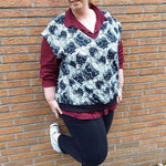 Schnittmuster Oversize Pullunder, Weste BRUNA (34-60) : - Sewando