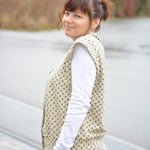 Schnittmuster Oversize Pullunder, Weste BRUNA (34-60) : - Sewando
