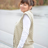 Schnittmuster Oversize Pullunder, Weste BRUNA (34-60) : - Sewando